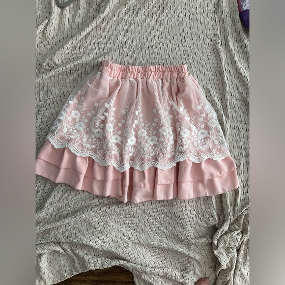 Coquette/Cottage Core Skirt- Romwe- Adult Size 2 - Picture 3 of 10